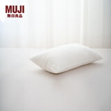 无印良品（MUJI） 加入了聚乳酸纤维的聚酯纤维枕 枕头压深睡枕枕芯家用  床上用品 白色 48*74cm