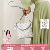 纽芝兰（NUCELLE）包包女款2025年单肩斜挎休闲大容量水桶包飞马通勤手提包生日礼物