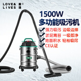 喜活鱼池泳池吸污机水下吸尘器地面水清洁器池底清理神器水池吸鱼粪器 1500W（杆1.6m吸4m排3m）