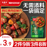 大喜大烤肉酱 孜然味烧烤调味酱110g 调味品 户外烧烤酱 腌烤煎炸