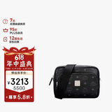 MCM AREN 小号相机包单肩背包斜挎包男女同款 黑色 礼物