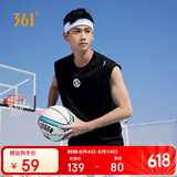 361°运动背心男春夏季健身篮球服跑步训练无袖t恤球衣652321504-2