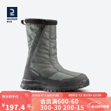 迪卡侬SH100男士雪地靴加厚保暖防水防滑登山徒步棉靴-2951959