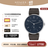 NOMOS格拉苏蒂手表Tangente167手动机械德表透底包豪斯设计男士腕表