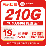 中国联通流量卡19元低月租全国通用流量手机卡电话卡5G纯上网卡长期学生卡非无限永久