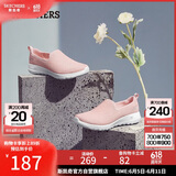 斯凯奇（Skechers）女鞋夏季懒人一脚蹬健步鞋透气舒适软底外穿户外休闲运动鞋15600