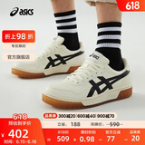 亚瑟士ASICS男鞋女鞋运动休闲鞋复古篮球鞋百搭板鞋 COURT MZ 米白色/黑色 42