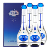 洋河蓝色经典 梦之蓝M3 52度 整箱装 500ml*4整箱装 绵柔浓香型白酒