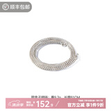 马登福叔美式复古纯银简约长款项链阿美咔叽工装吊坠配饰男女潮 圆盒子链