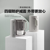 北鼎（Buydeem）多功能养生壶 迷你煮茶壶 家用保温壶 便携煮茶器 全玻璃恒温烧水壶 一体式花茶咖萃取壶 节日送礼 【配件】旅行包| 0.6L