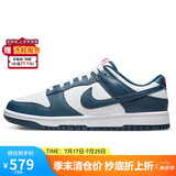 耐克NIKE板鞋男休闲鞋 DUNK缓震舒适运动鞋 DD1391-400蓝白45 