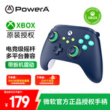 PowerA微软官方授权xbox游戏有线手柄 支持pc steam电脑xbox series原神双影奇境刺客信条影明末渊虚之羽