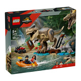乐高（LEGO）积木侏罗纪世界76975 河道恐龙逃生男女孩儿童玩具母亲节520礼物