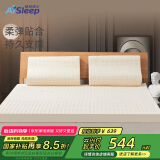 睡眠博士泰国天然乳胶床垫 寝室宿舍单人床榻榻米床垫 93%乳胶 1.2x2米