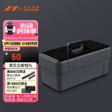吉米家居 加厚加强型工具箱 家用车载五金电工手提式杂物收纳箱JM-G1517N