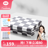良良（liangliang）婴儿被子空调房儿童被子春夏幼儿园被子午睡新生儿抑菌被四季通用 潘达格·厚夹棉【200G·春秋被】 150*120cm盖被（适合0-6岁）