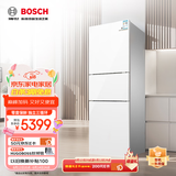 博世（BOSCH） 274升 三门冰箱小型电冰箱混冷无霜维他保鲜玻璃面板（白色）KKU28S20TI