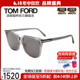 汤姆.福特（TOM FORD）男女款太阳镜灰色透明镜框灰色镜片墨镜太阳镜0891K 20A 59MM