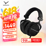 拜雅（beyerdynamic） DT990 PRO 头戴式 专业录音 开放式监听耳机 80欧黑色特别版