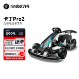 九号（Ninebot）电动卡丁车成人四轮电动车儿童6-12岁玩具车成年男孩F1越野漂移赛车Pro2代