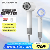 小适（showsee）高速电吹风机/家用风筒/高浓度负离子护发/大风力速干降噪/无刷电机 青春版 AP16-W 女生礼物