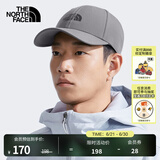 北面（The North Face）北面运动帽鸭舌帽中性款户外舒适遮阳25新品|4VSV SOU/深灰色 OS/均码/57.8cm