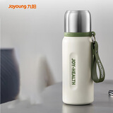 九阳（Joyoung）保温杯316L不锈钢大容量全钢水杯学生女士随享户外杯800ml白色