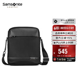 新秀丽（Samsonite）斜挎包精品男士单肩包超纤挎包时尚男包休闲实用TN5*09004黑色