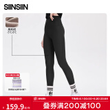 SIINSIIN4.0鲨鱼裤女春秋外穿高腰收腹打底裤加绒鲨鱼裤不掉档显瘦提臀 【4.0高暖款】显瘦黑 2XL (130-145斤)