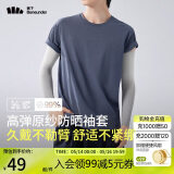 蕉下（beneunder）高弹防晒袖套女袖套男防紫外线开车防嗮手臂白渐灰ES36624