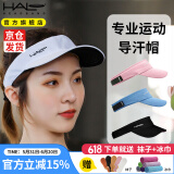HALOHDBAND美国HALO空顶帽跑步帽专业马拉松导汗排汗户外吸汗遮阳运动防晒帽 【京仓发】白色-【防紫外线50+】