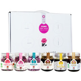 紫金玫瑰平阴玫瑰花茶酱膏礼盒山东济南特产食用玫瑰花瓣花酱膏花蕾花冠  花茶酱组合礼盒装