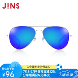 JINS睛姿 太阳镜男墨镜偏光镜开车驾驶镜蛤蟆镜潮流眼镜 MMF15S860 292P 灰色镜面