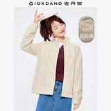 佐丹奴外套女摇粒绒夹克户外保暖休闲立领拉链卫衣女05372863