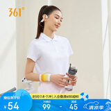 361°短袖女春夏季运动t恤速干衣polo衫跑步健身休闲瑜伽662424130H-1