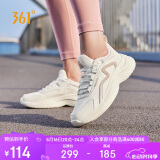 361°运动鞋女秋冬季保暖皮革面防泼水休闲徒步跑步鞋子女682232233-1