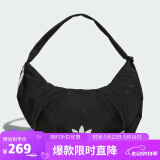 三叶草（Adidas）阿迪达斯ADIDAS 三叶草腋下包云朵包休闲包KA9271 黑色 均码