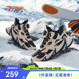 安踏儿童男童二棉鞋加绒保暖靴子大童户外雪地靴运动鞋A312346908H