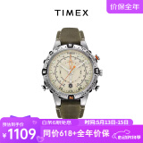 天美时Timex手表男士远征系列指南针计时户外运动表生日礼物TW2V49000