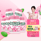 绿箭无糖口香糖玫瑰薄荷味约40粒56g*6 木糖醇口香糖休闲零食糖果