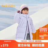 巴拉巴拉羽绒服中长款冬加厚外套男女童连帽亲子装防风防泼水209425107212
