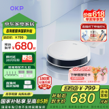 OKP扫地机器人 K5 Pro 扫拖一体 智能家用全自动擦地扫地拖地吸尘三合一体 自动回充电【吸力升级版】