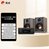 惠威（HiVi）Oasis+天龙RCD-N12碟机功放一体机套装 无源HiFi音箱高保真书架hifi音响客厅书房电视电脑音箱