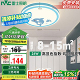 雷士照明（NVC）LED卧室照明吸顶灯儿童房卡通灯圆形蓝色海豚24瓦三段调光包安装