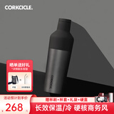 CORKCICLE.酷革保温杯男女士学生高颜值大容量车载不锈钢保冷保冰水杯子礼物 影灰色475ml