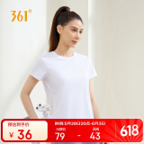 361°短袖女潮流t恤女士夏季新款速干衣运动跑步瑜伽服662424126H-1
