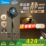 美的（Midea）【雀巢推荐 幸运草安睡Ultra】语音空气循环扇/国家补贴/直流变频静音家用净化电风扇3D摇头落地扇