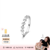 范琦（Fanci）为爱加冕对戒情侣银戒指男女活口表白礼物送女友 女戒开口款单只 闪电发货