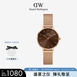 丹尼尔惠灵顿（DanielWellington）DW手女表 全新配色钢带女士手表 时尚欧美表节日礼物DW00100476