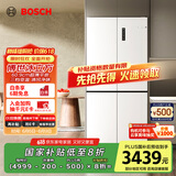 博世（BOSCH）【冰立方】497升十字对开四门超薄微平嵌入式冰箱 国家补贴20%冰箱 净味变温一级能效K1EC49208C